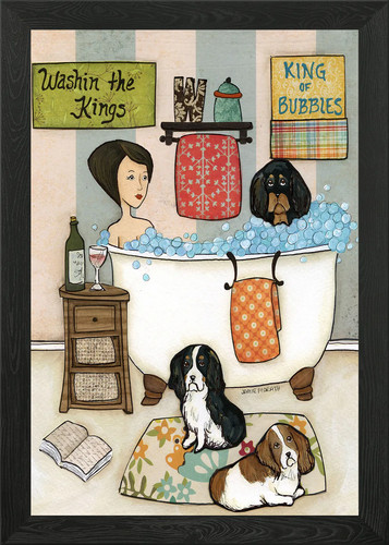 King bubbles gerahmtes - bubbles,