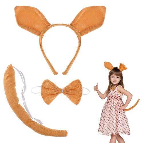 Känguru kopfschmuck set - känguru,