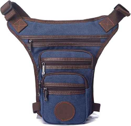 Beintasche motorrad canvas - motorrad,