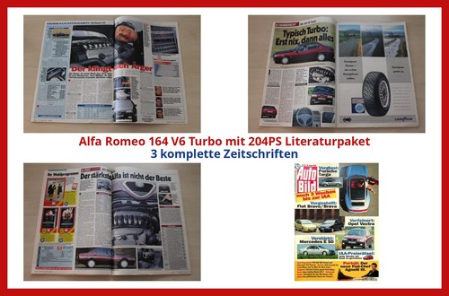 Alfa romeo 164 turbo mit - v6,