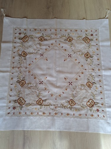 Organza mit stickerei - organza,