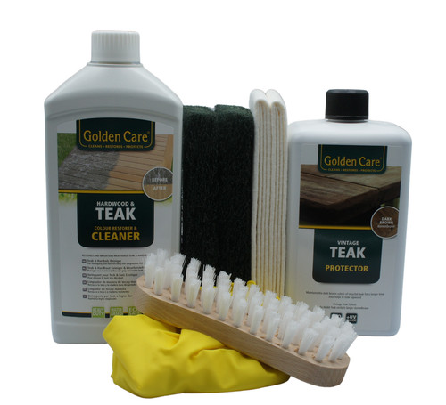 Golden care teak vintage - golden,