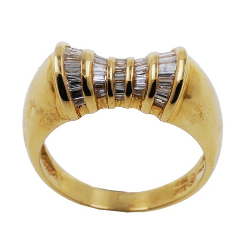 Ring 750 gold gelbgold - ring,