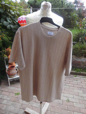MC NEAL HERREN SHIRT GR XXL BEIGE-WEISS