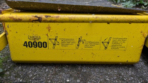 Zarges 40900 fußplattform - zarges,
