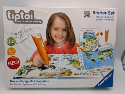 Tiptoi starterset mit - starterset, stift