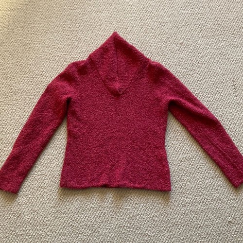 Eileen fisher red cowl neck - eileen,