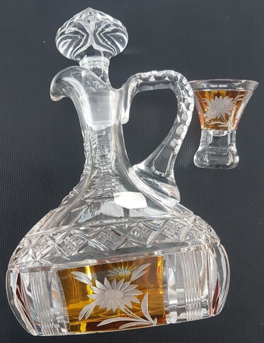 Karaffe glas bleikristall - glas,