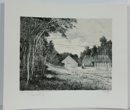 Cornelius rogge radierung - rogge,