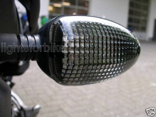 Smoked blinker signallinsen - smoked,