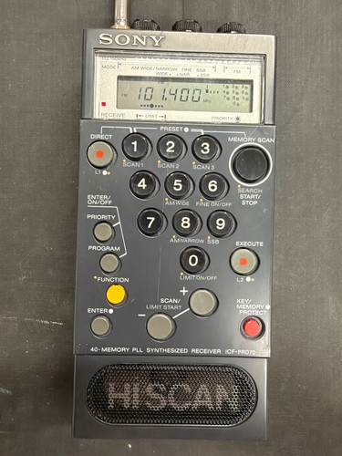 Sony icf pro - sony,
