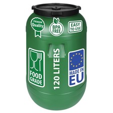 Weithalsfass  Fasssilage Regen