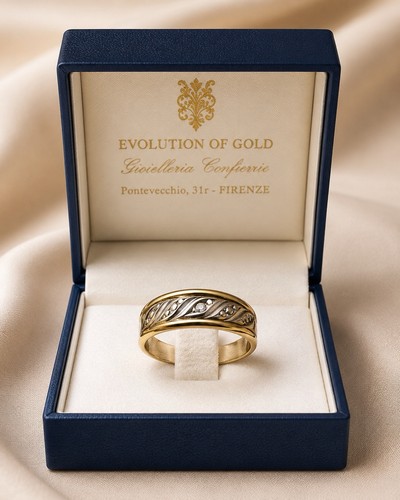 Eleganter damenring aus - eleganter,