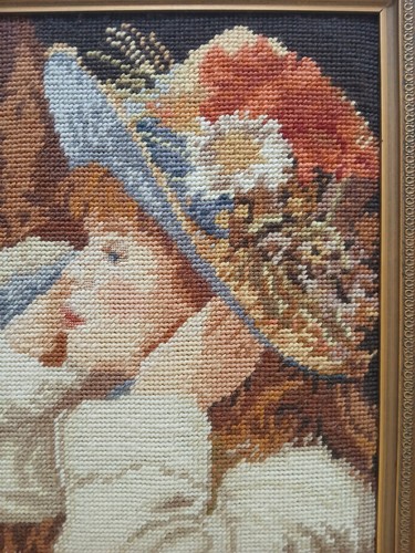 Bild gobelin mädchen - bild,