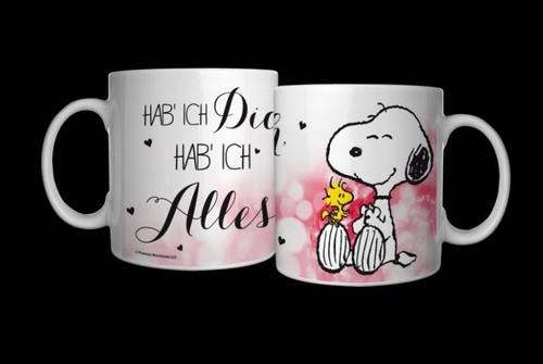 Peanuts snoopy tasse hab ich - ,