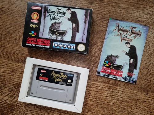 Snes super nintendo addams - super,