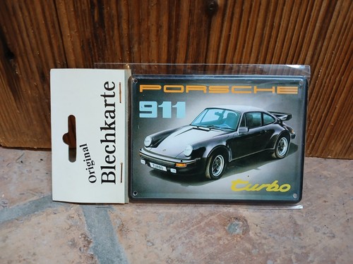 Blechschild 8x11 porsche - blechschild, cm