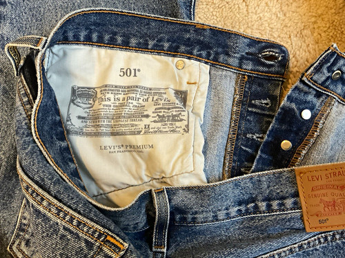 Levi premium 501 damen jeans - premium,