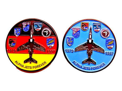 Alpha jet münze coin - alpha,