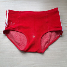 ADIDAS Vintage Frottee Sporthose S Sprinter Pants 70er80er rot Retro Gym Shorts