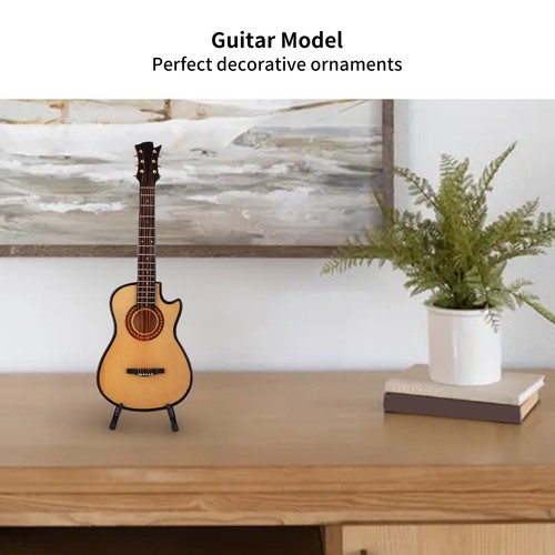 Minature guitar model wooden - guitar,