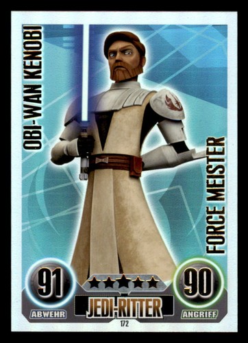 Obi wan kenobi force attax - obi-wan,