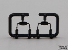 Herpa Albedo 1 Satz Spiegel schwarz für Volvo F88, F89 - 1:87 /H17583