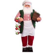 Deko Weihnachtsmann XXL 150cm