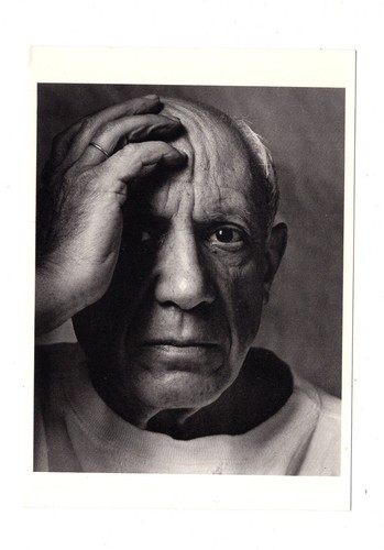 Ansichtskarte pablo picasso - ansichtskarte, /