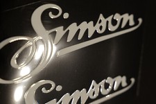 UV Aufkleber für Simson Fans D50 S51 Schwalbe Mofa duo Star Moped 125 50 ccm