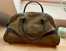 Super RAR true Vintage Adidas Sport Bag / Tasche, Oldschool, Olive, Shopper 60s