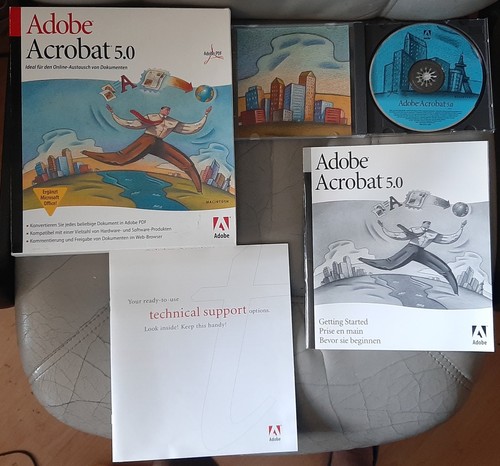 Adobe acrobat cd - adobe, 5.0