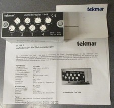 Tekmar aufladeregler 1444 - tekmar, 1444-alr