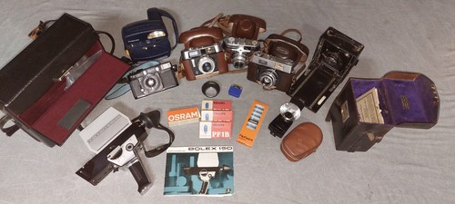 Konvolut alte fotoapparate - alte,