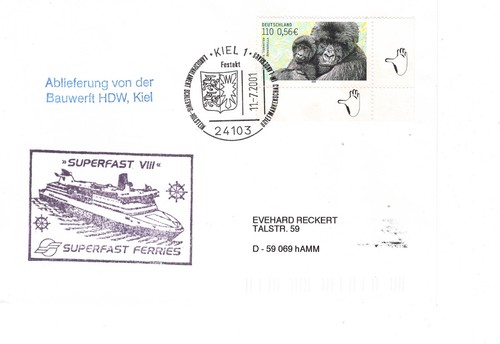 Schiffspost superfast viii - superfast,