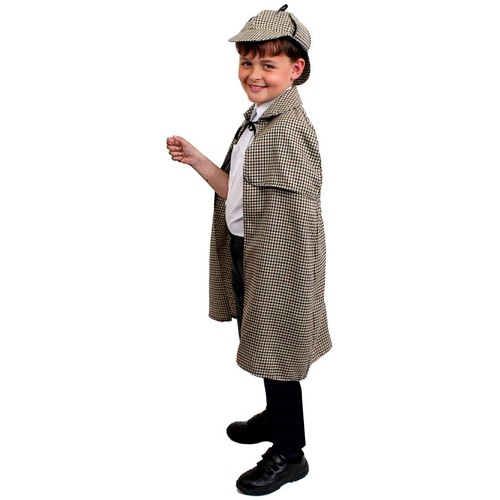 Kinder detektiv umhangmütze - kinder,