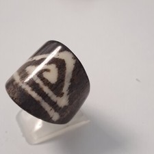 Echt Holz Ring Holzring braun