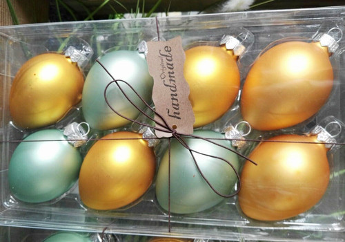 Glas eier ostereier - eier,