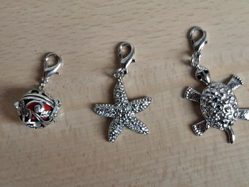 Silberf charms beads - 3,