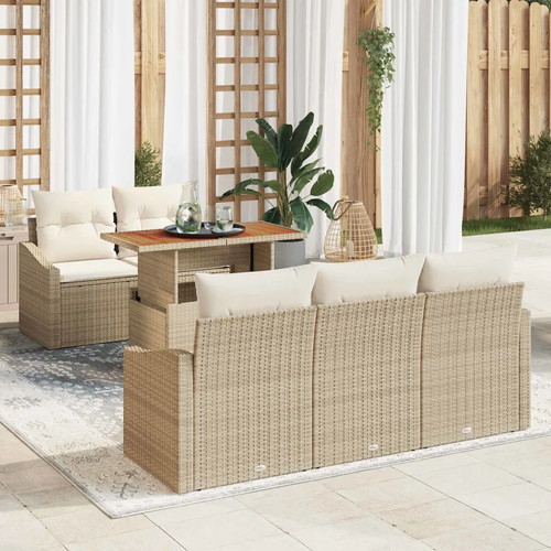 Gartensofa set mit kissen - mit, 6