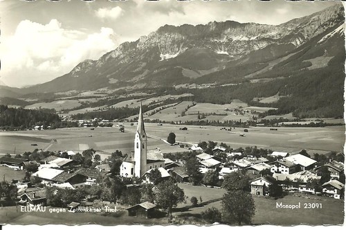Ellmau bezirk kufstein - ak,