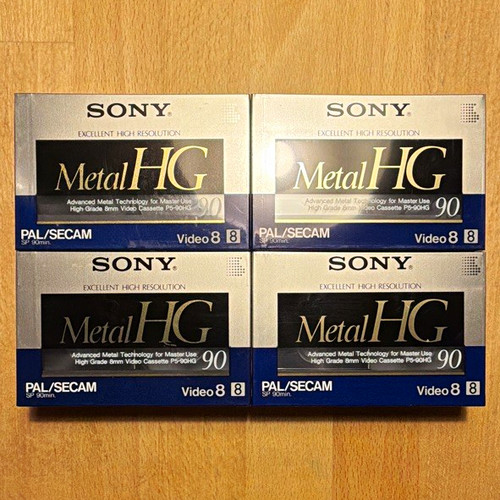 Sony metal video8 kassette - metal,