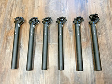 6x Aluminium-Patentsattelstütze 30,9mm / 300 mm / schwarz / Matrix
