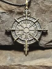 Wikinger Kompass am Band zierlich dezent Halskette für die Viking Lady :)