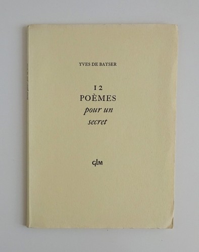 Yves bayser poèmes pour - bayser,