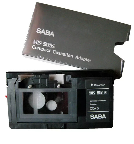 Saba cca5 cassette adapter - saba,