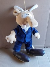 Werner Brösel Eckart Plüschfigur Ausziehbar  Rarität Figur Achterbahn