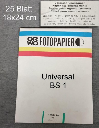 Blatt ddr fotopapier - fotopapier, orwo