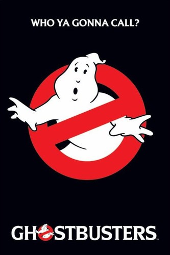 Ghostbusters filmposter logo - ghostbusters,