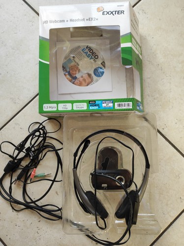 Exxter webcam headset ex2 - webcam, +